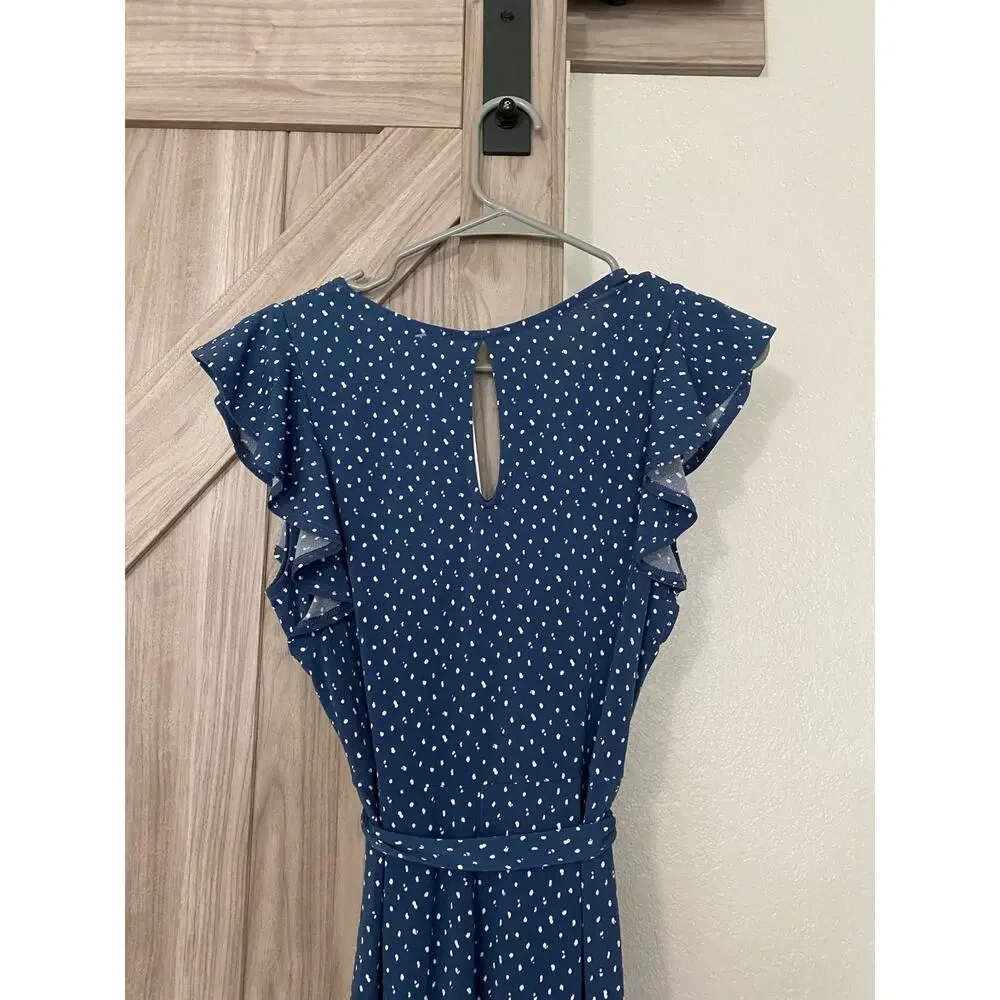 NWT Gilli blue and white dress size small - Picture 5 of 8